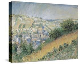 View of Vétheuil, 1881-Claude Monet-Stretched Canvas