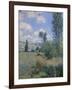 View of Vetheuil-Claude Monet-Framed Art Print