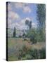 View of Vetheuil-Claude Monet-Stretched Canvas