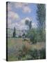 View of Vetheuil-Claude Monet-Stretched Canvas