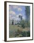 View of Vetheuil-Claude Monet-Framed Art Print