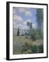 View of Vetheuil-Claude Monet-Framed Art Print