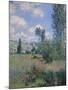 View of Vetheuil-Claude Monet-Mounted Art Print
