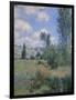 View of Vetheuil-Claude Monet-Framed Art Print