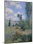 View of Vetheuil-Claude Monet-Mounted Art Print