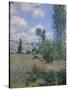 View of Vetheuil-Claude Monet-Stretched Canvas