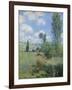 View of Vétheuil-Claude Monet-Framed Giclee Print