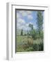 View of Vétheuil-Claude Monet-Framed Giclee Print