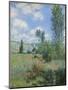 View of Vétheuil-Claude Monet-Mounted Giclee Print