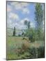 View of Vétheuil-Claude Monet-Mounted Giclee Print
