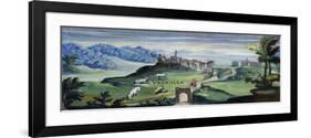 View of Vetralla, 1592-Tarquinio Ligustri-Framed Giclee Print