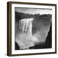 View of Victoria Falls on the Zambesi River-Eliot Elisofon-Framed Photographic Print