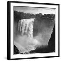 View of Victoria Falls on the Zambesi River-Eliot Elisofon-Framed Photographic Print