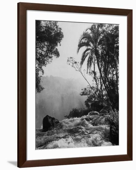 View of Victoria Falls-James Burke-Framed Photographic Print