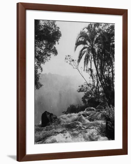 View of Victoria Falls-James Burke-Framed Photographic Print