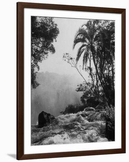 View of Victoria Falls-James Burke-Framed Photographic Print