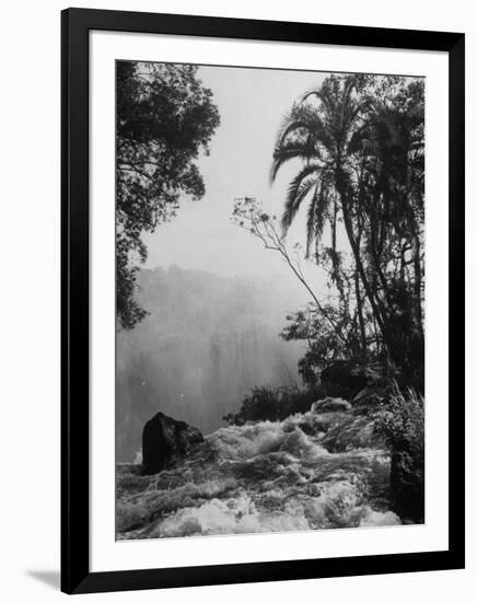 View of Victoria Falls-James Burke-Framed Photographic Print