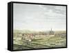 View of Vienna, 1809, Austria Engraving-null-Framed Stretched Canvas