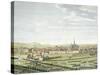 View of Vienna, 1809, Austria Engraving-null-Stretched Canvas