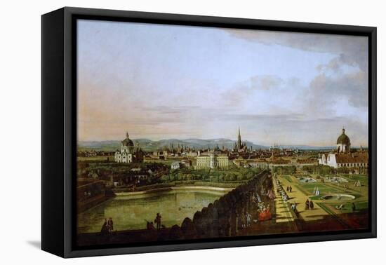 View of Vienna from the Belvedere, Between 1758 and 1761-Bernardo Bellotto-Framed Stretched Canvas