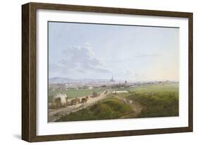 View of Vienna from the Spinner on the Cross, 1817-Jakob Alt-Framed Giclee Print