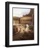 View of Vienna in Roman Times, 1860-Etienne Rey-Framed Giclee Print