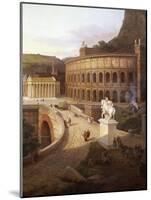 View of Vienna in Roman Times, 1860-Etienne Rey-Mounted Giclee Print