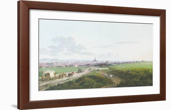 View of Vienna-Jakob Alt-Framed Collectable Print
