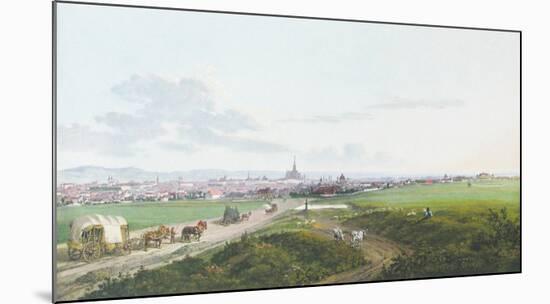 View of Vienna-Jakob Alt-Mounted Collectable Print
