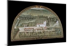 View of Villa Di Colle Salvetti-null-Mounted Giclee Print