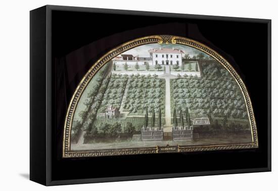 View of Villa Di Marignolle-null-Framed Stretched Canvas