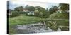 View of village and nature reserve, Las Terrazas, Candelaria, Artemisa Province, Cuba-null-Stretched Canvas