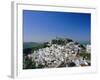 View of Village from Hillside, Casares, Malaga, Andalucia (Andalusia), Spain, Europe-Ruth Tomlinson-Framed Photographic Print