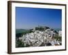 View of Village from Hillside, Casares, Malaga, Andalucia (Andalusia), Spain, Europe-Ruth Tomlinson-Framed Photographic Print
