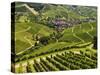 View of Vineyards and Durbach Village, Ortenau, Baden-Wurttemberg, Germany, Europe-Jochen Schlenker-Stretched Canvas