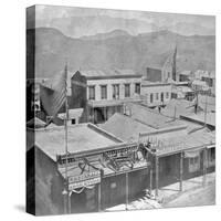 View of Virginia City from the International Hotel-null-Stretched Canvas