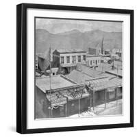 View of Virginia City from the International Hotel-null-Framed Photographic Print
