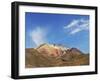 View of Volcan Tahua, Salar de Uyuni, Uyuni, Bolivia-Anthony Asael-Framed Premium Photographic Print