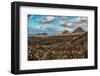 View of volcanic landscape in Timanfaya National Park, Lanzarote, Las Palmas-Frank Fell-Framed Photographic Print