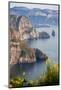 View of Volcano Island from Quattrocchi, Lipari Island, Sicily, Italy-Peter Adams-Mounted Photographic Print