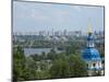 View of Vydubychi Monastery, Looking over Dnipro River, Kiev, Ukraine-Graham Lawrence-Mounted Photographic Print