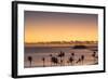 View of Wadigi Island at Sunset, Mamanuca Islands, Fiji-Ian Trower-Framed Photographic Print
