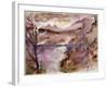 View of Walchen Lake, 1919-Lovis Corinth-Framed Giclee Print