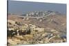 View of Wall Dividing Palestinian and Israeli Areas to the East of Jerusalem-Jon Hicks-Stretched Canvas