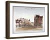 View of Walworth Village, Southwark, from the North Entrance, London, 1825-John Hassell-Framed Giclee Print