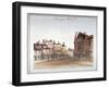 View of Walworth Village, Southwark, from the North Entrance, London, 1825-John Hassell-Framed Giclee Print