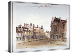 View of Walworth Village, Southwark, from the North Entrance, London, 1825-John Hassell-Stretched Canvas