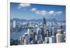 View of Wan Chai and Kowloon, Hong Kong-Ian Trower-Framed Photographic Print