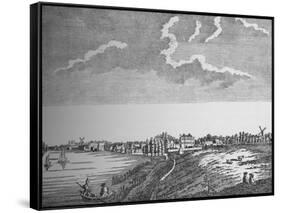 View of Wandsworth, Surrey, c1780, (1912)-null-Framed Stretched Canvas