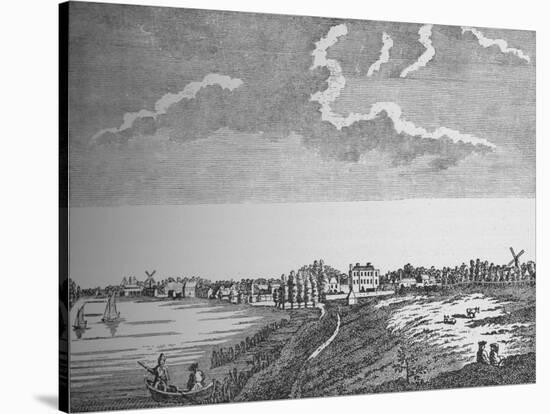 View of Wandsworth, Surrey, c1780, (1912)-null-Stretched Canvas
